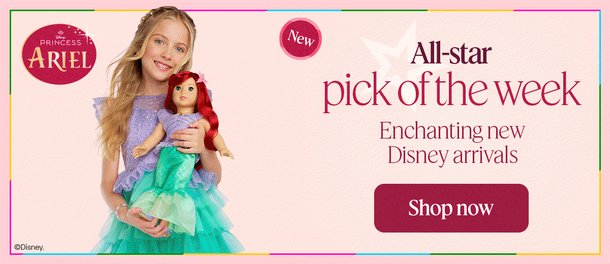 All-star pick of the week Enchanting new Disney arrivals Shop now