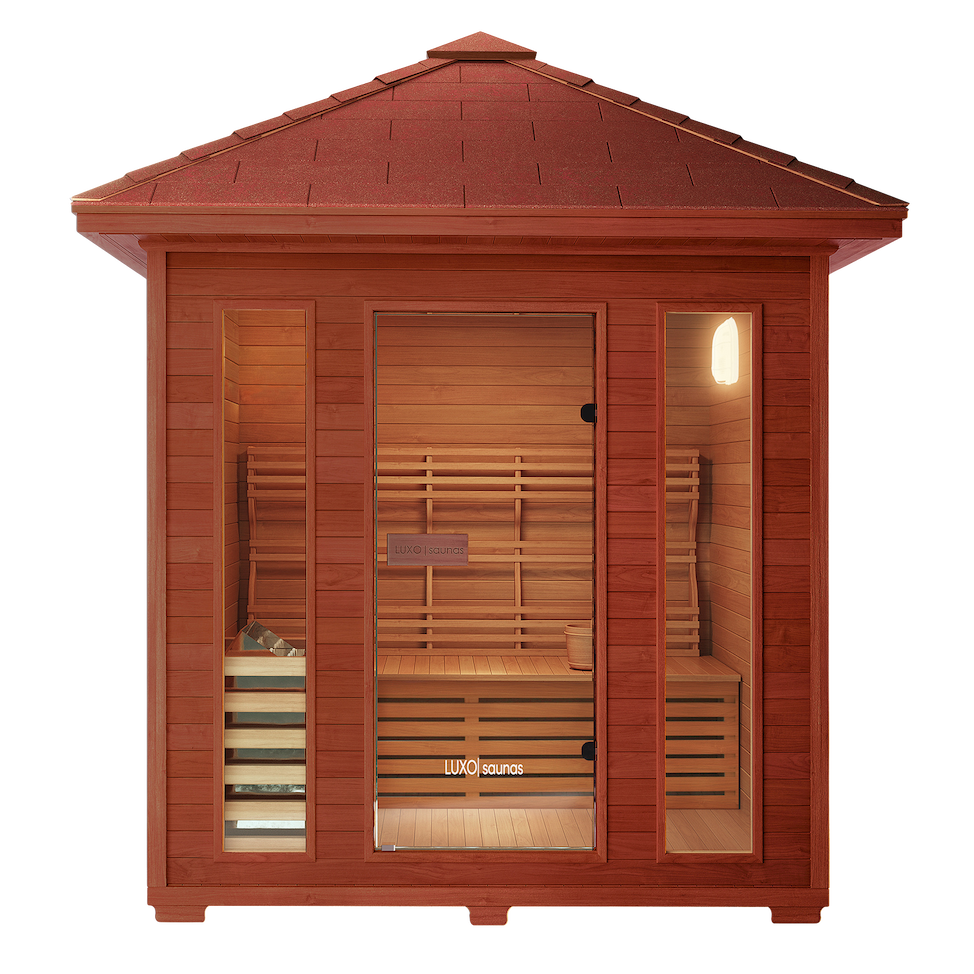 Kivi 4 Person Traditional Finnish Outdoor Home Sauna