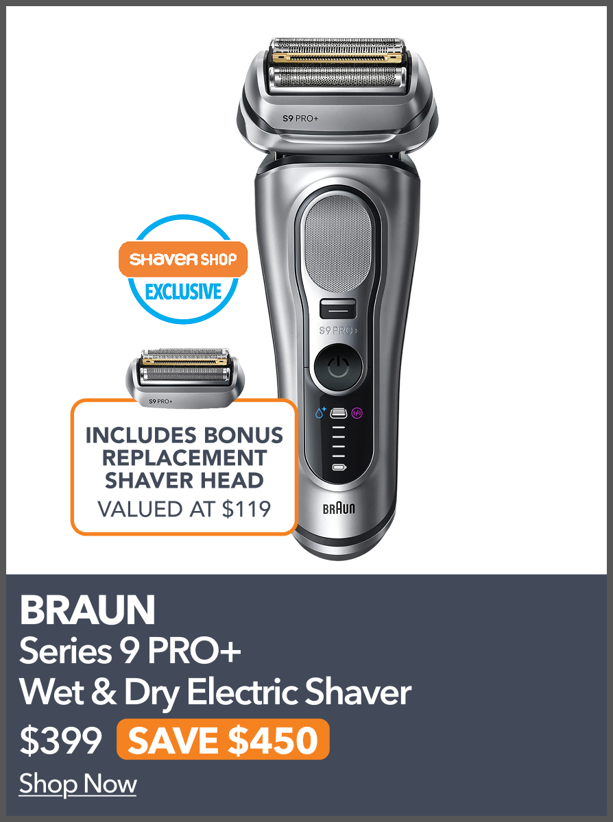 Series 9 PRO+ Wet & Dry Electric Shaver