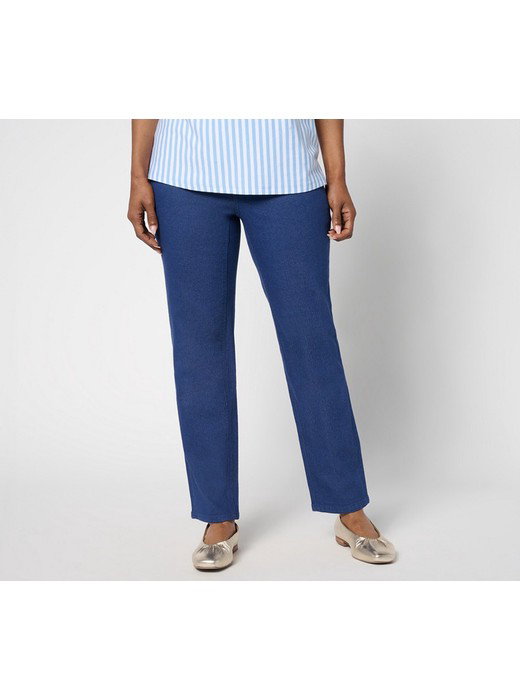 Denim & Co. Regular Classic Stretch Colored Ankle Jeans
