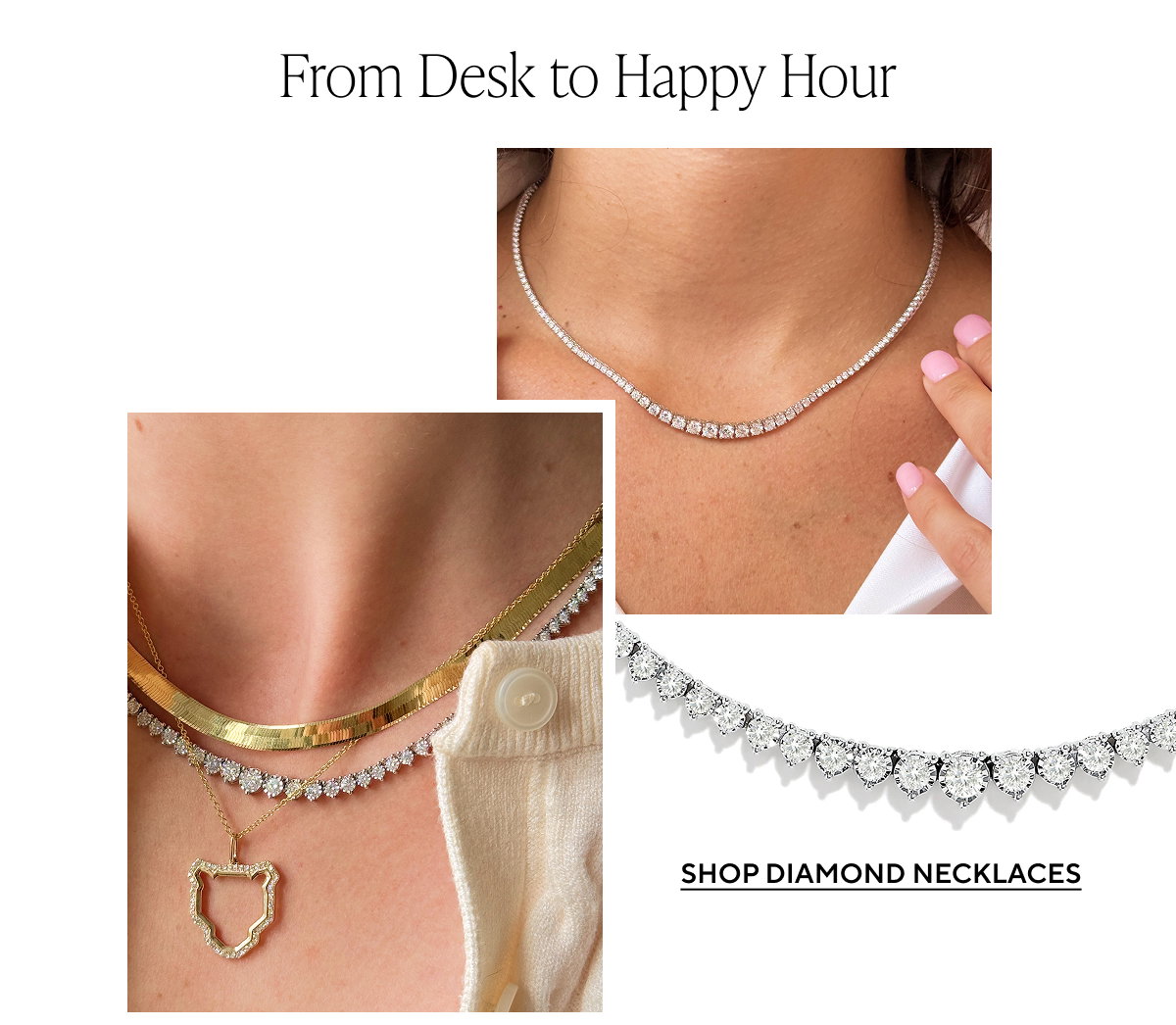 SHOP DIAMOND NECKLACES