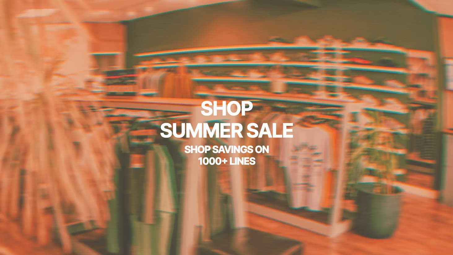 Summer Sale at Urban Industry Store 