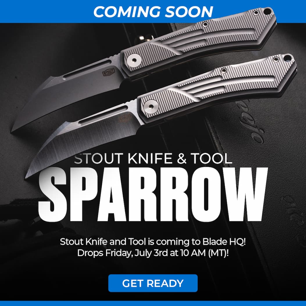 Coming Soon: Stout Knife & Tool Sparrow
