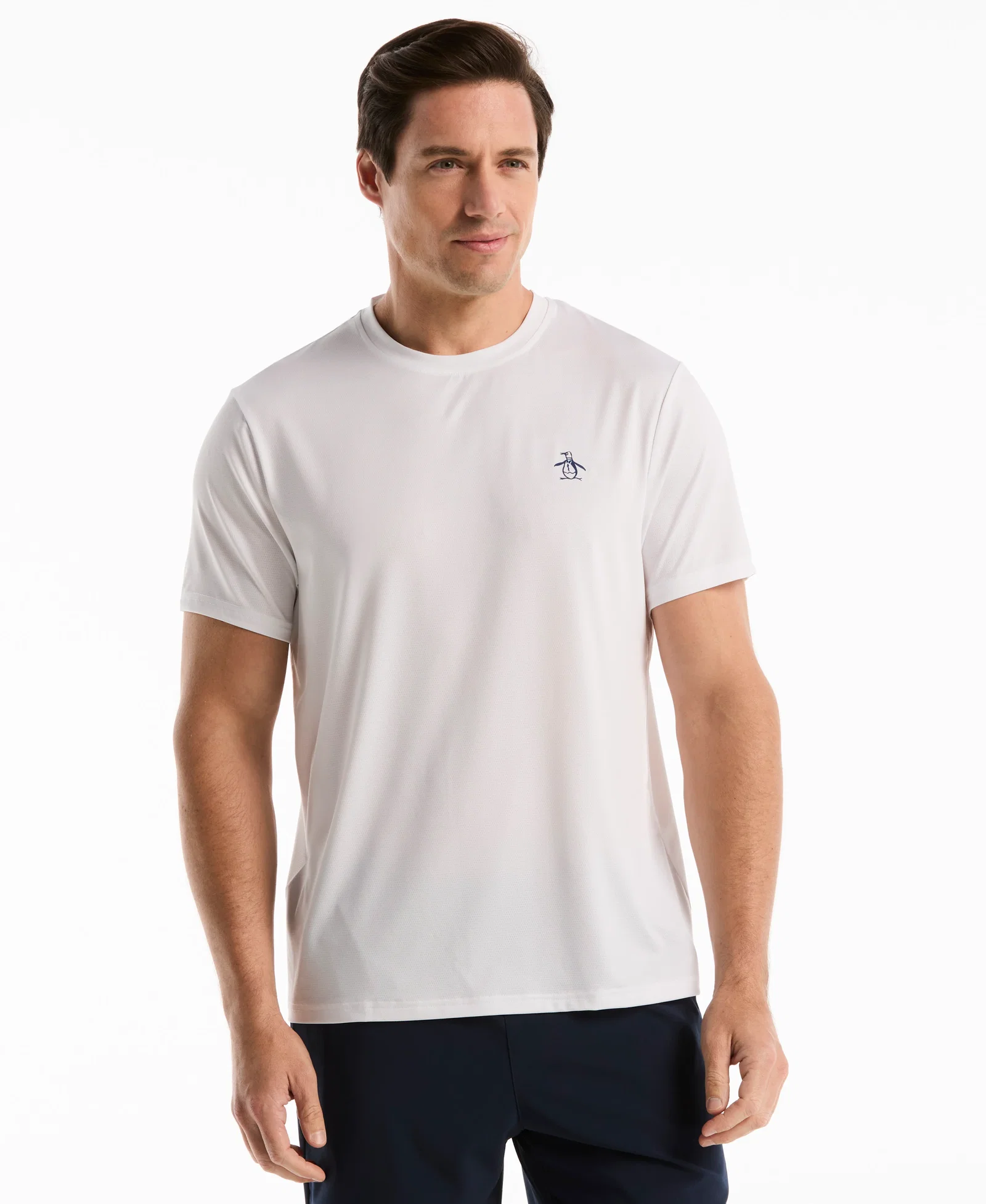 Shop The Solid Performance Crew Tennis Tee