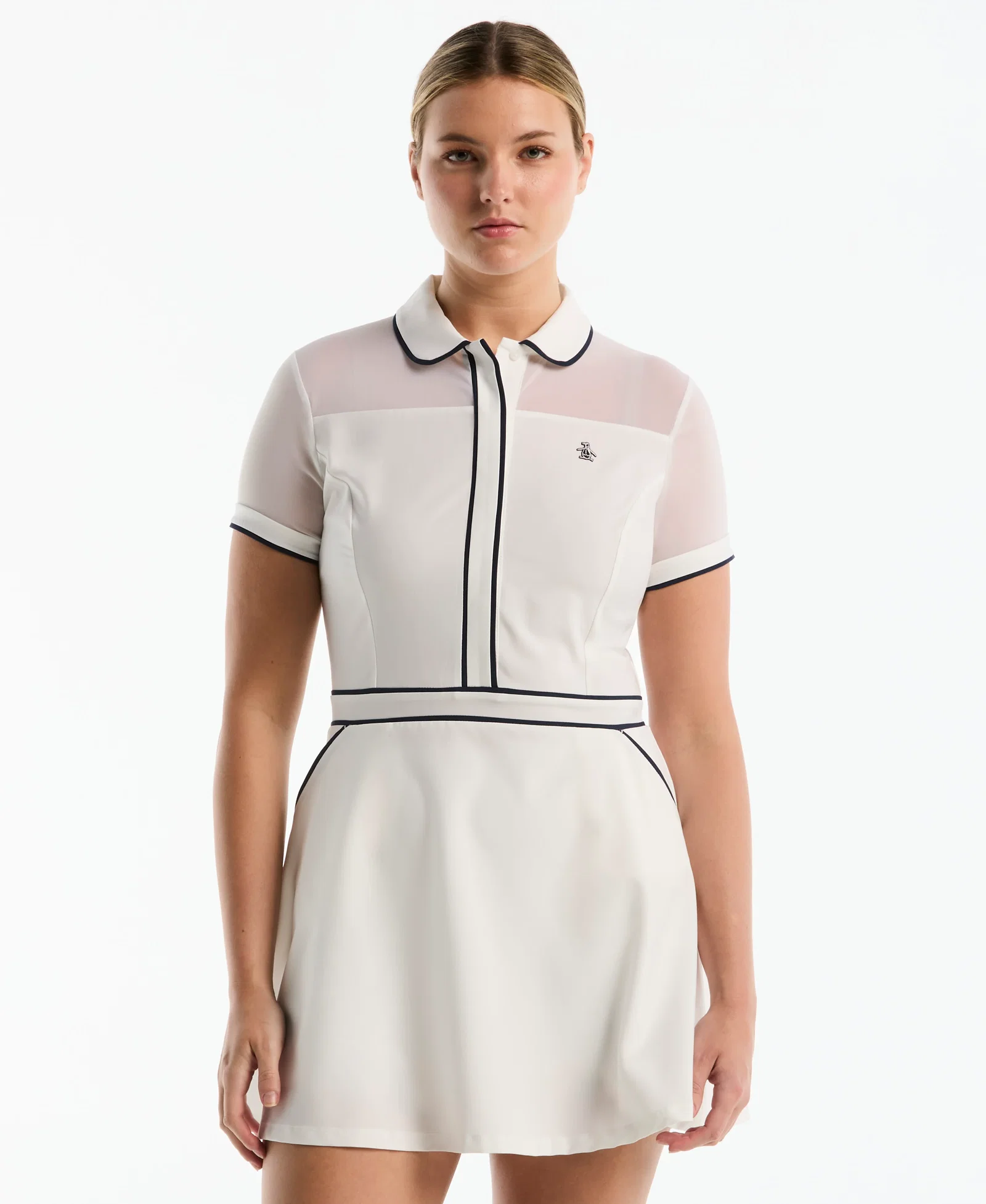 Shop The Women's Veronica Contrast Tipping Dress