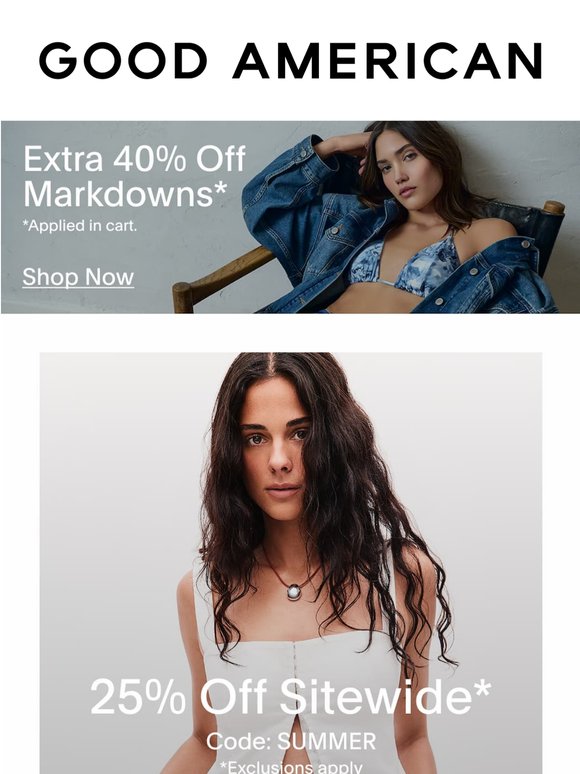 Everything you love is 25% off