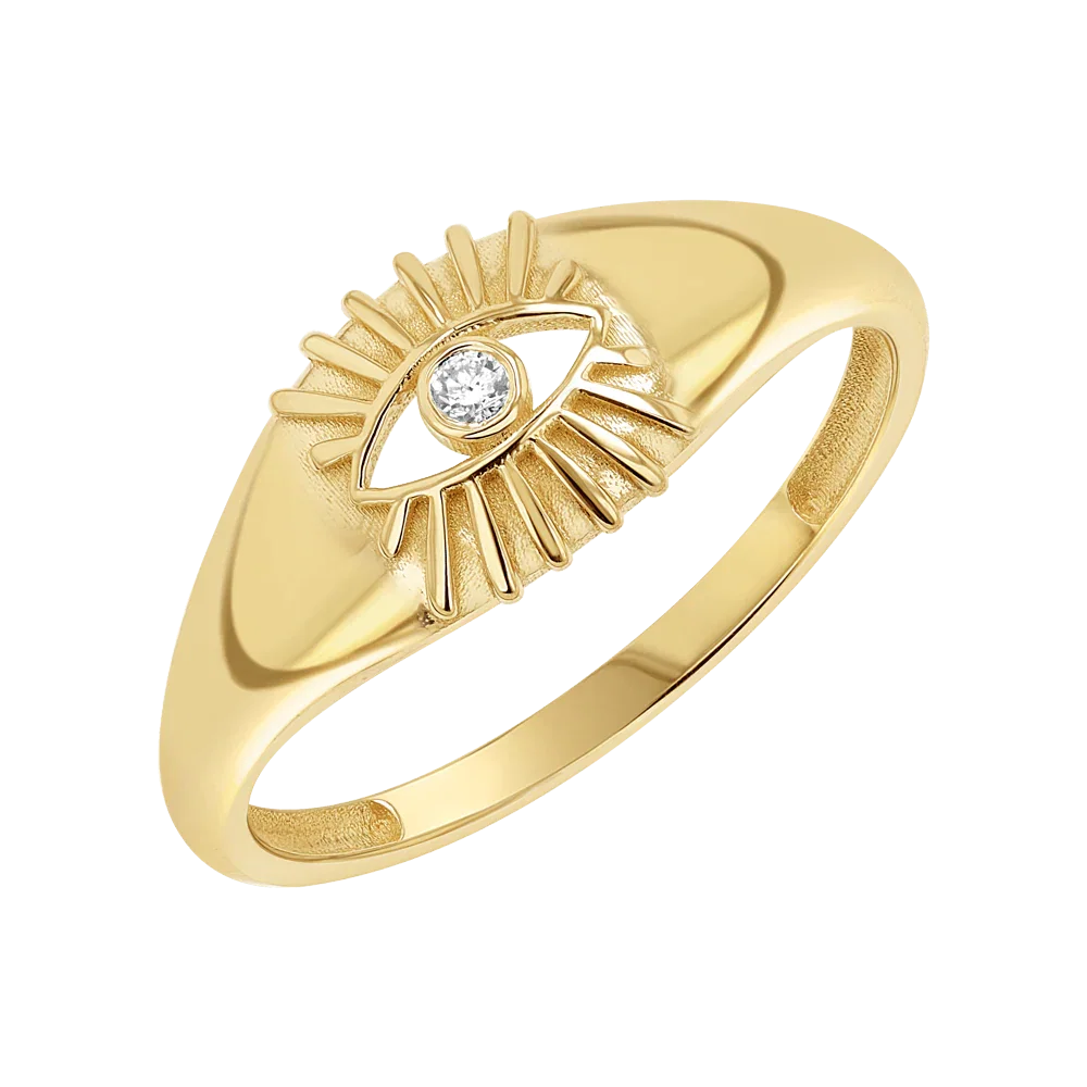 Image of Sunbeam Evil Eye Ring