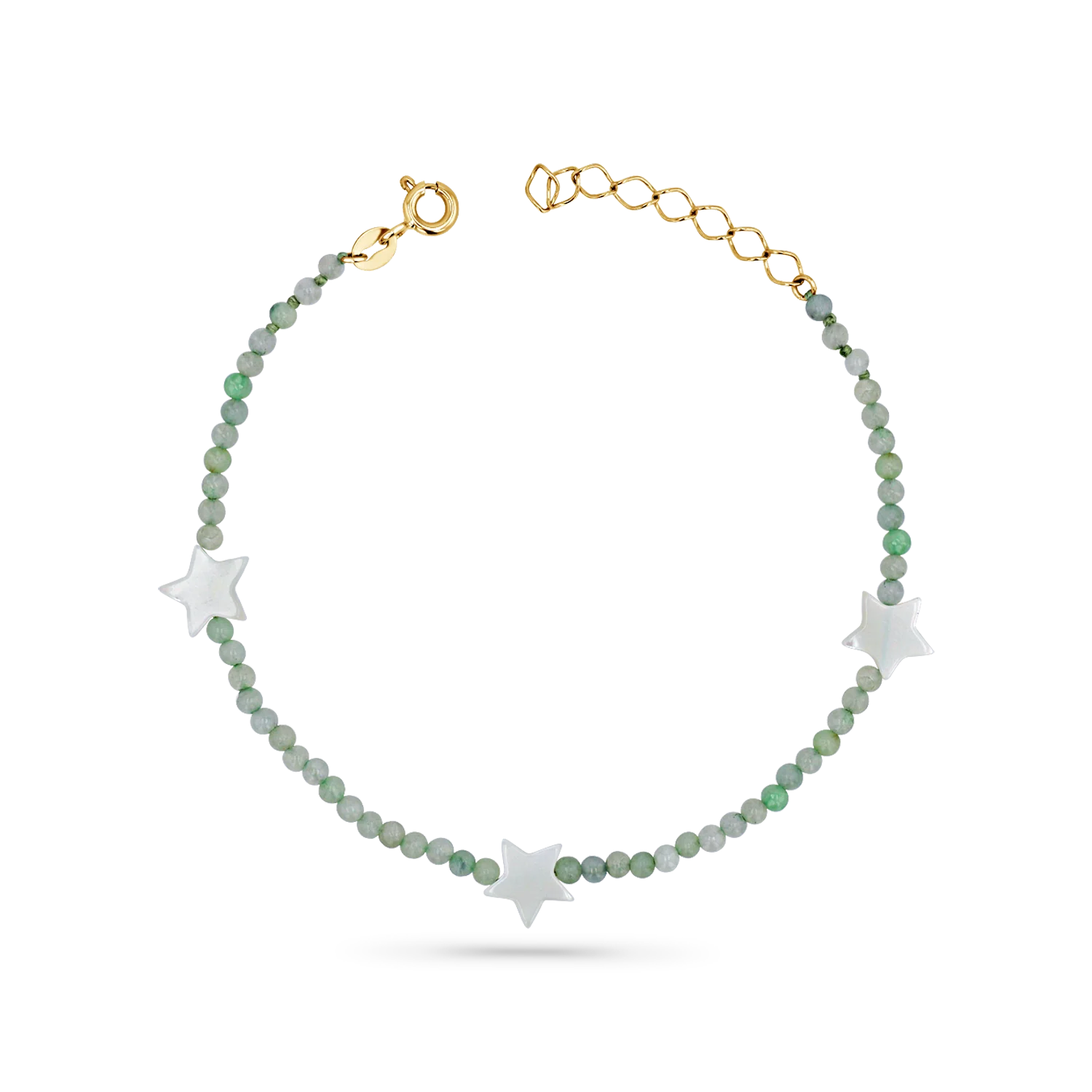 Image of Starlust Jade Bead Bracelet