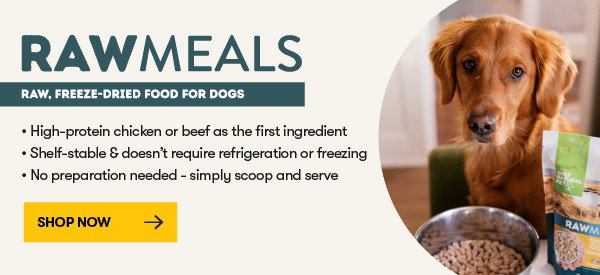 MAXBLENDS Dog Food. SHOP NOW.