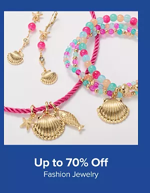 Up to 70% off fashion jewelry. Shop now.