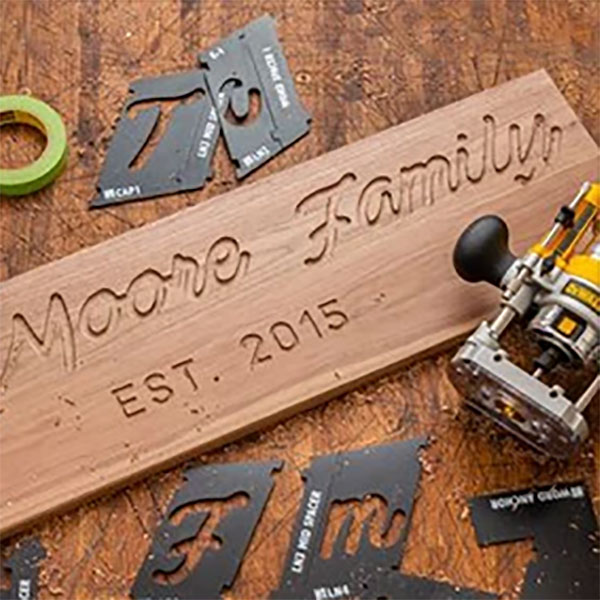 Rockler custom made sign
