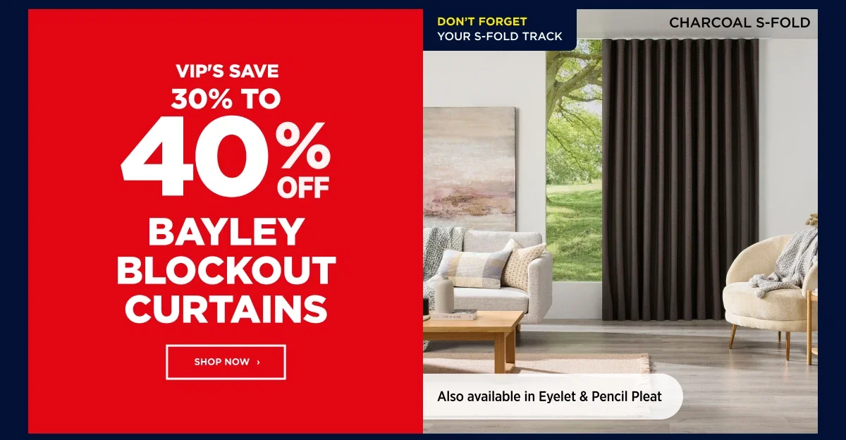 Bayley Blockout Curtains