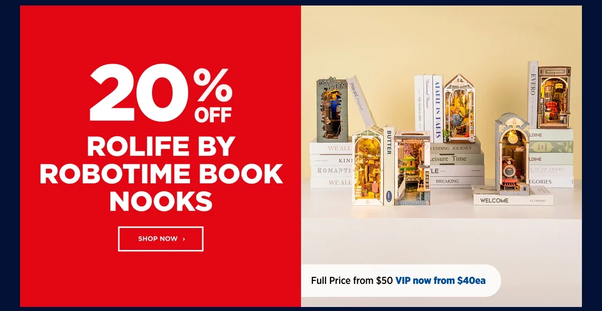Rolife by Robotime Book Nooks