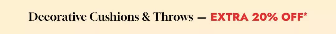 Decorative Cushions & Throws