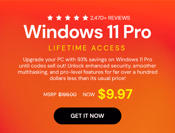 Microsoft Windows 11 Pro or Home