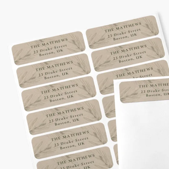Return Address Labels