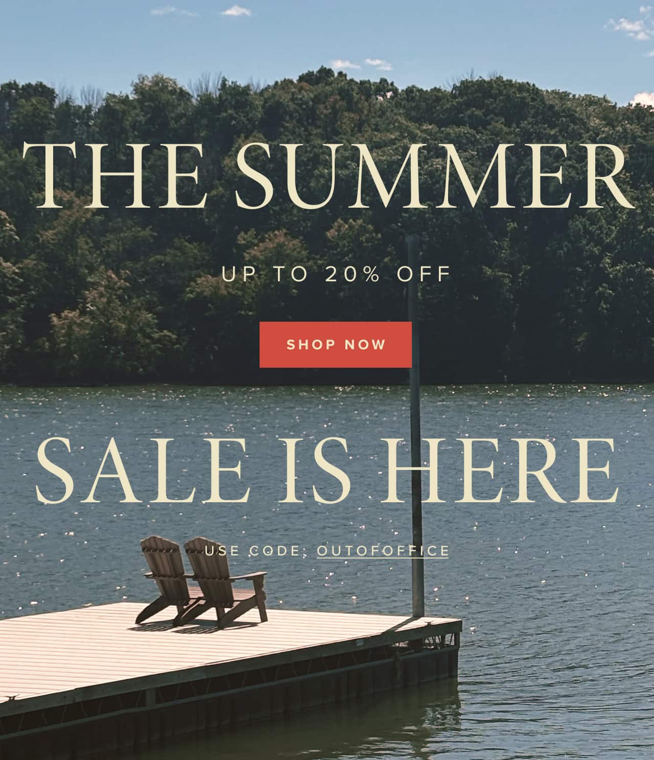 The summer sale is here