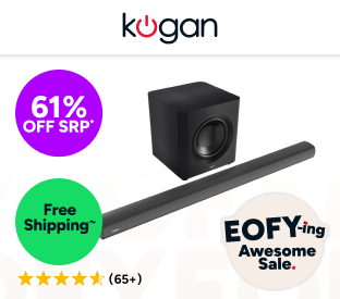 Kogan 7.1.2 Channel 750W Dolby Atmos Soundbar with Wireless Subwoofer Product Image