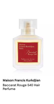 Baccarat Rouge 540 Hair Perfume