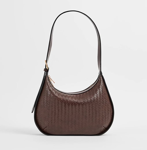 Weave shoulder bag