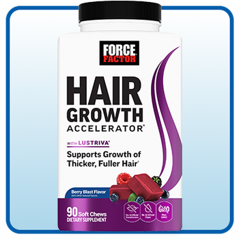 Force Factor Hair Growth Accelerator, 90 Soft Chews