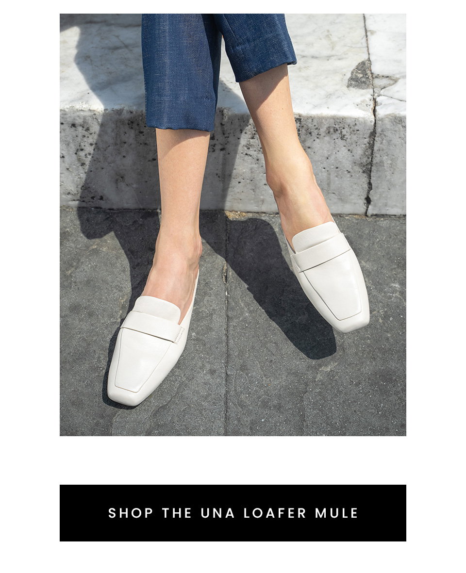 < Shop The Una Loafer Mule >