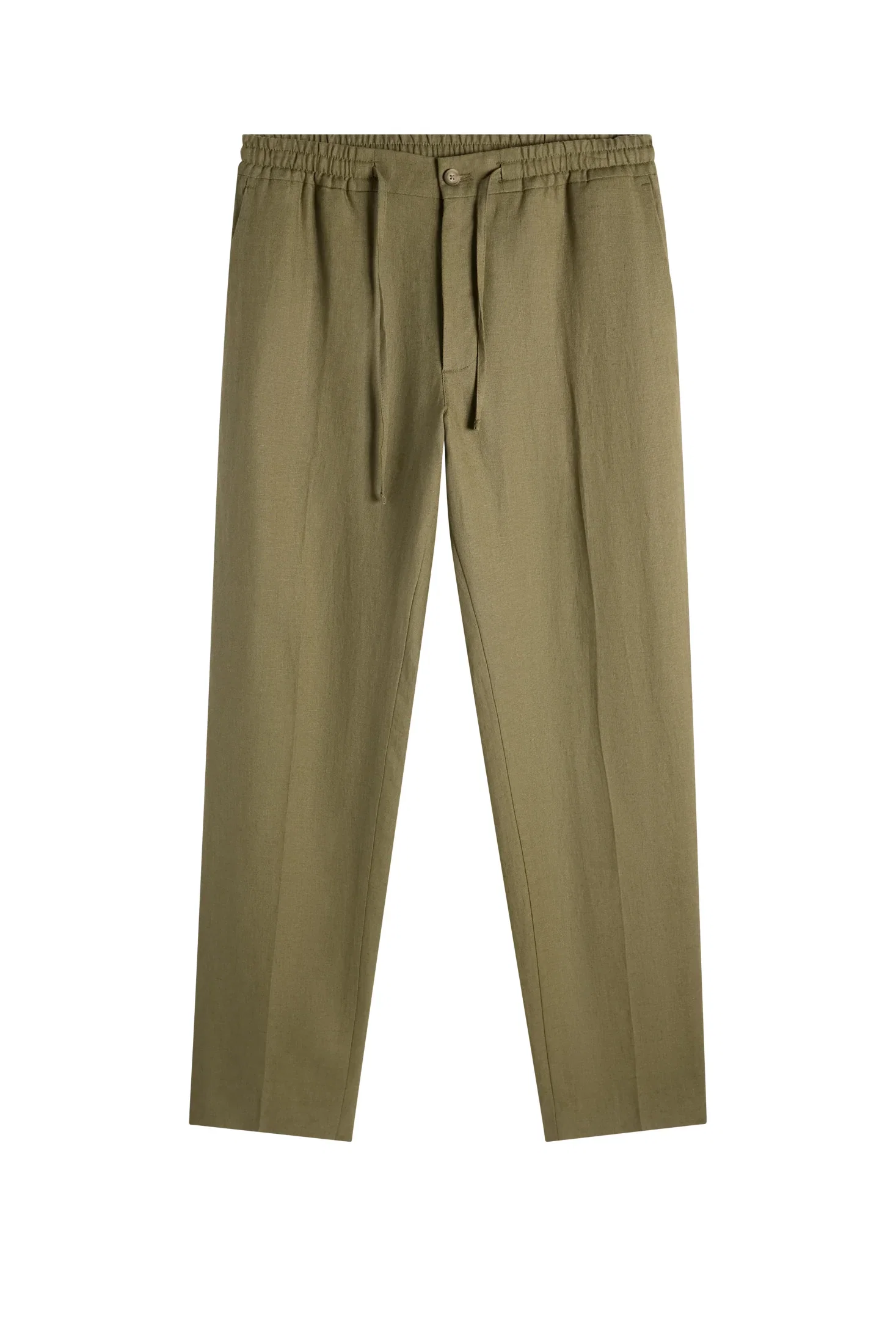 Image of Soren Drape Linen Pants / Kalamata