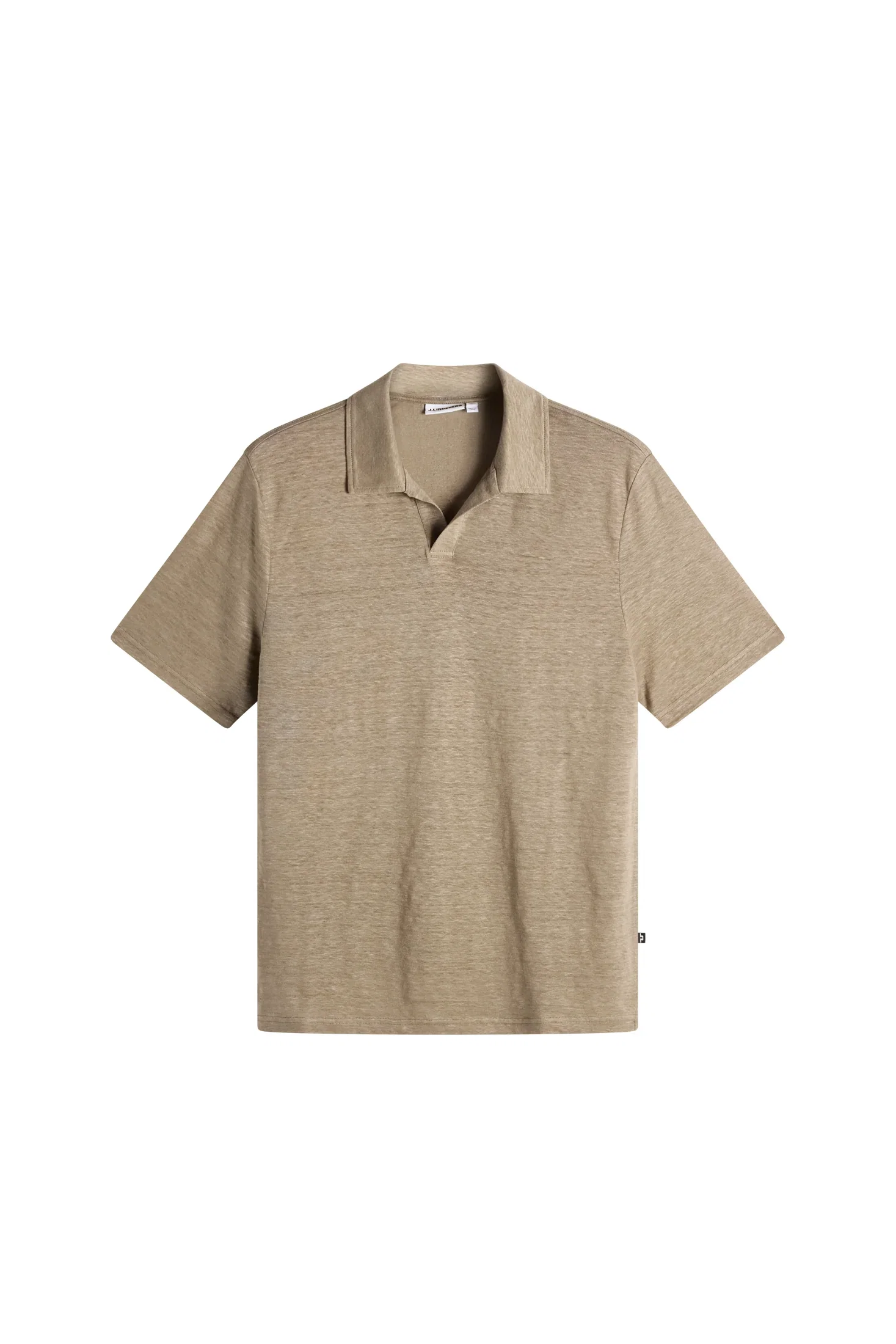 Image of Roy Linen Polo / Brindle