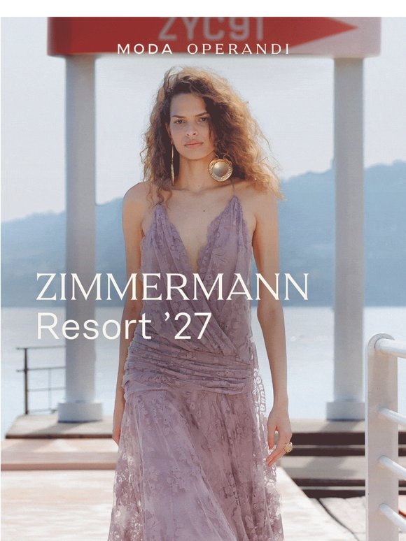 ZIMMERMANN takes to the sea ⚓️