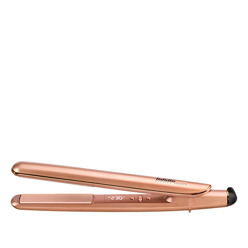 Image of Babyliss Keratin Lustre Styling Iron - Rose Gold