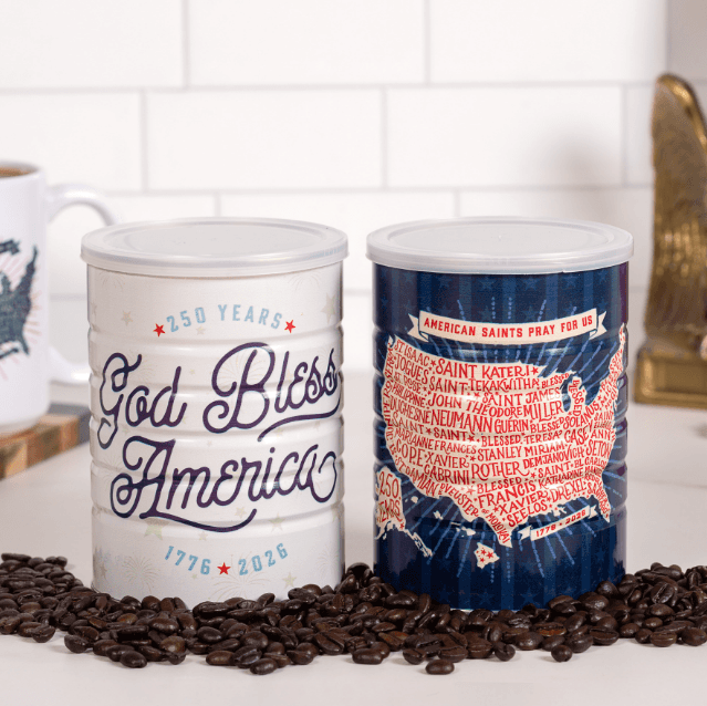 America 250 Commemorative Coffee Cans