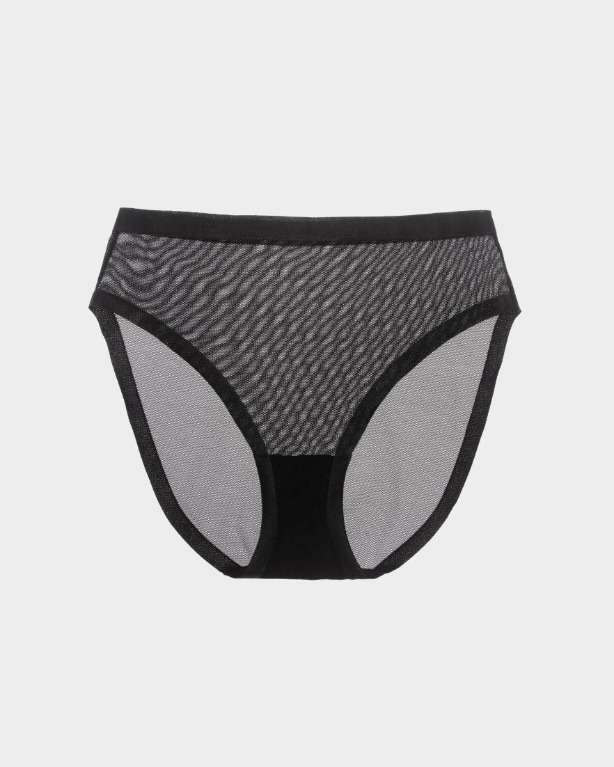 Image of Black Mesh Highwaisted