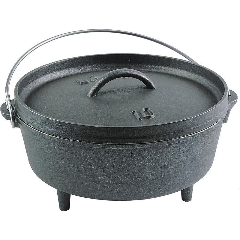 Image of Lodge Cast Iron Camp Dutch Ovens