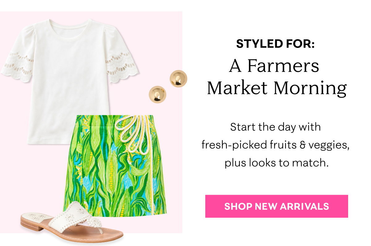  Styled For: A Farmers Market Morning