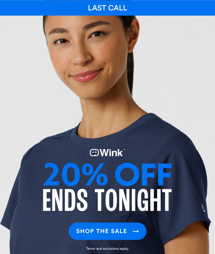 Last Call | Wink 20% Off Ends Tonight | Shop The Sale