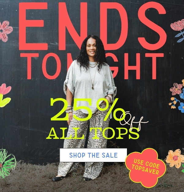 All Tops 25% OFF