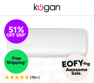 Kogan SmarterHome™ 3.5kW Inverter Split System Air Conditioner (Reverse Cycle) Product Image