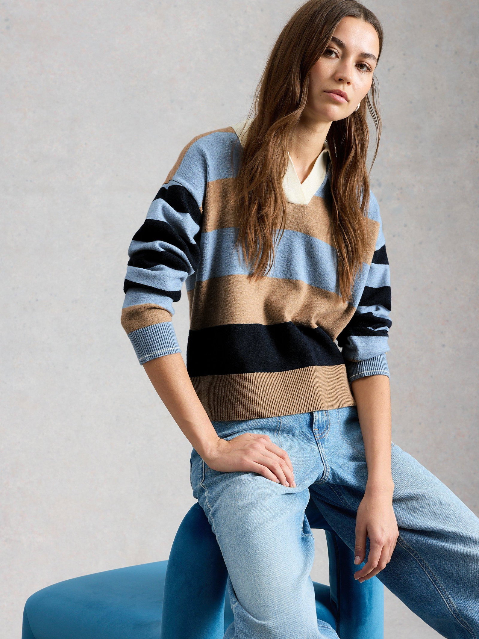 Shop Rochelle Rugby Jumper