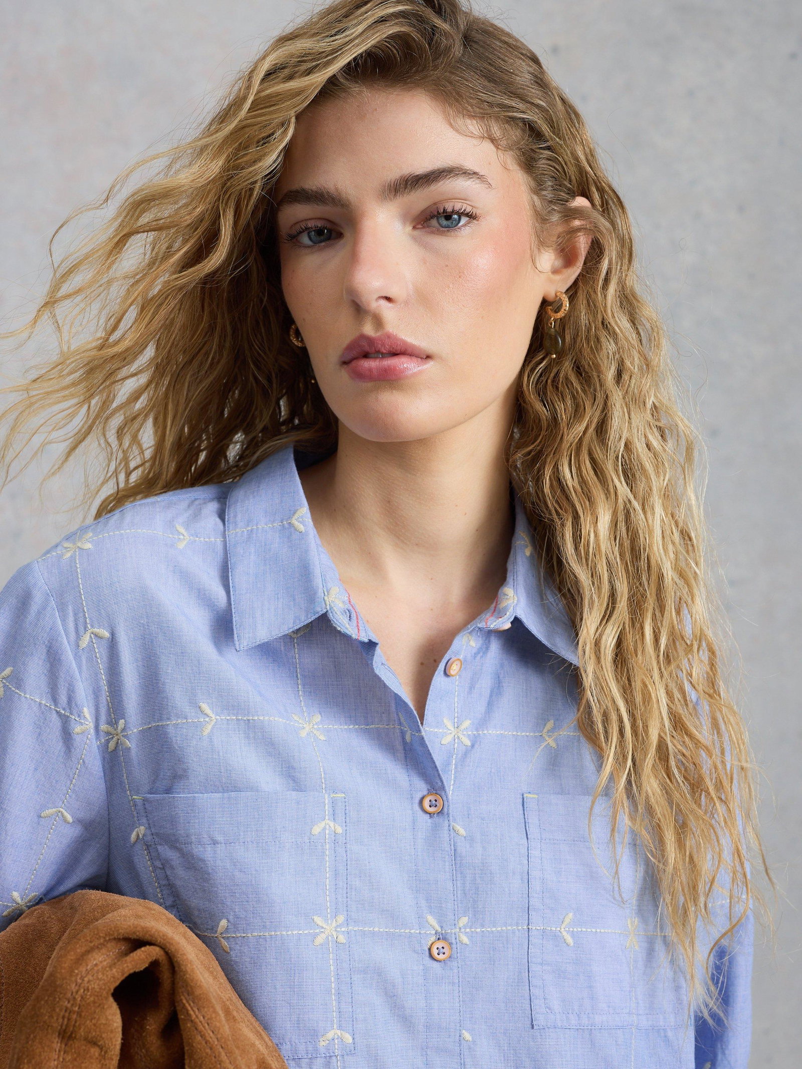 Shop Sophie Embroidered Shirt