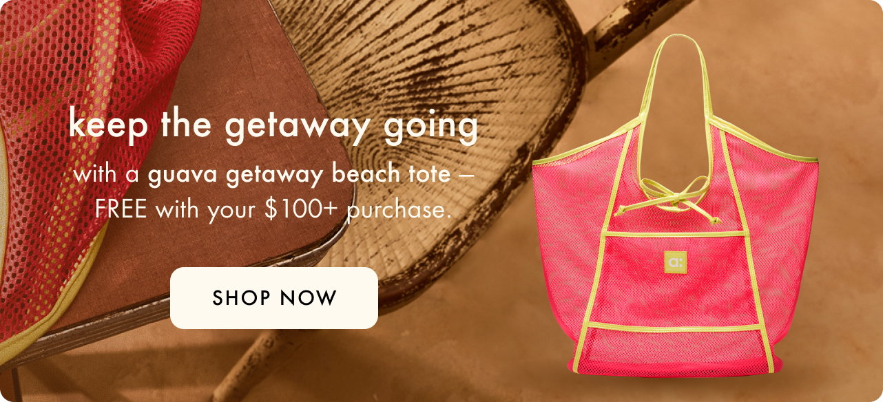 get a free beach tote with orders over $100