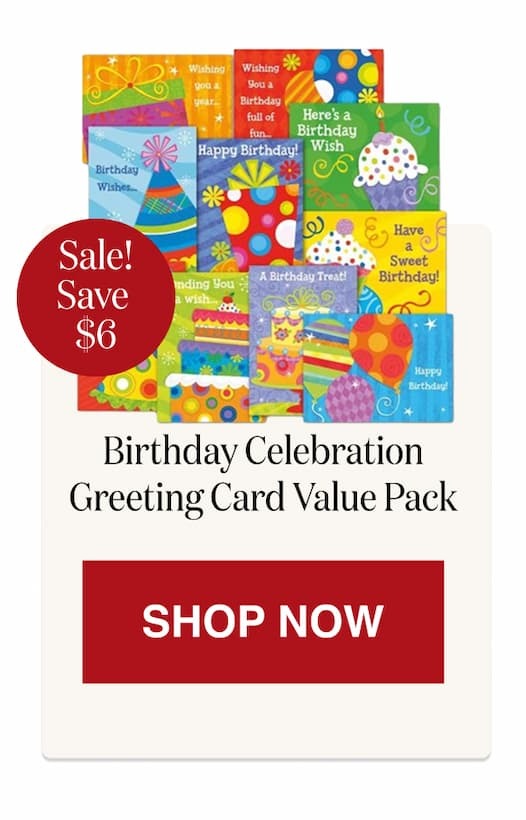 Birthday Celebration Greeting Card Value Pack [Click here to Shop Now] [Click here to Shop Now]