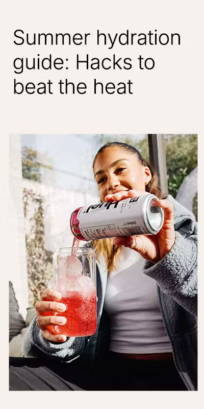 Hydration hacks to beat the heat