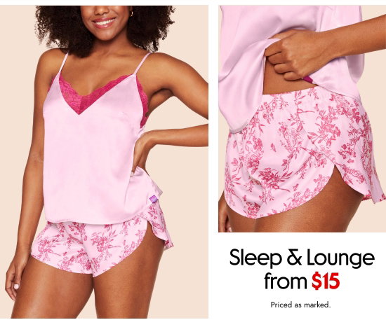 Sleep and Lounge from 15 dollars. Priced as marked.