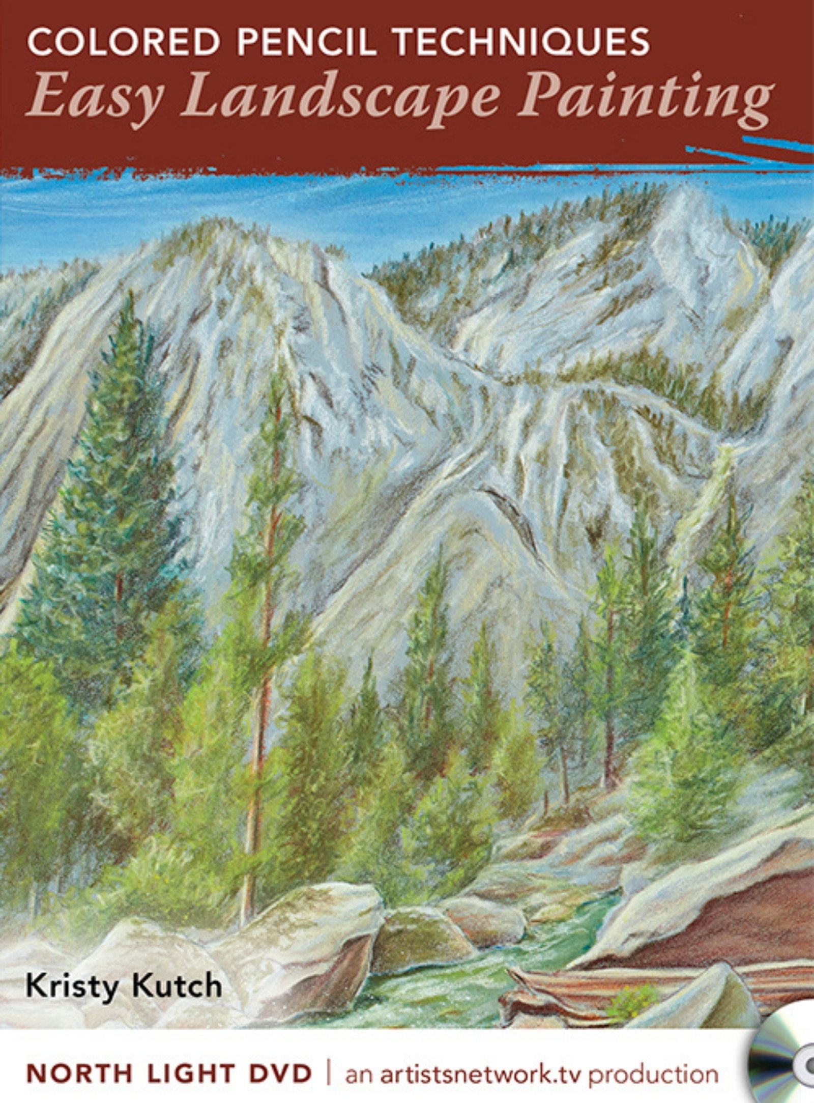 Colored Pencil Techniques – Easy Landscape Painting Video Download
