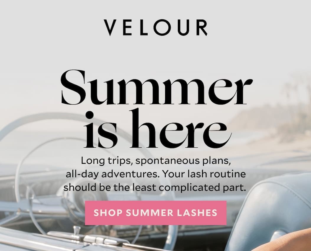 Summer is here. Long trips, spontaneous plans, all-day adventures. Your lash routine should be the least complicated part. ​
