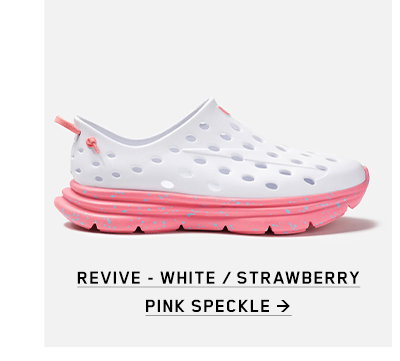 Revive - White / Strawberry Pink Speckle