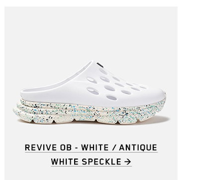 Revive OB - White / Antique White Speckle