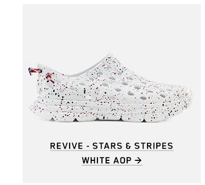 Revive - Stars & Stripes White AOP
