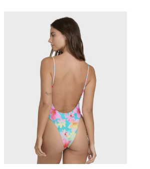 Pipe Dreams Deep V One-Piece Swimsuit