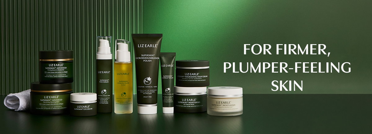 FOR FIRMER, PLUMPER-FEELING SKIN